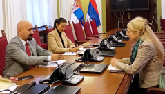 23 October 2024 The Head of the PFG with Indonesia in meeting with the newly-appointed Serbian Ambassador to Indonesia